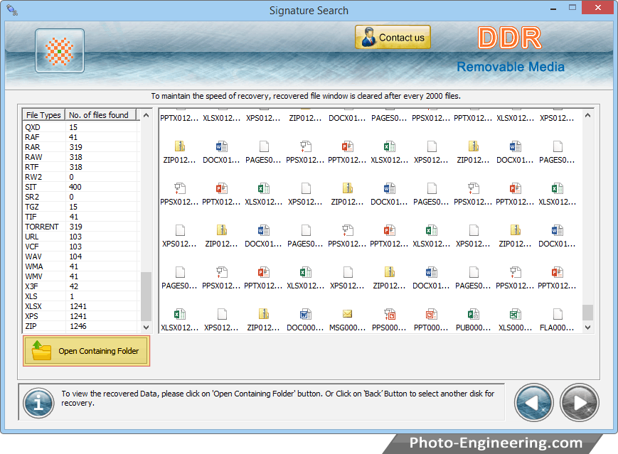 Removable Media Data Recovery